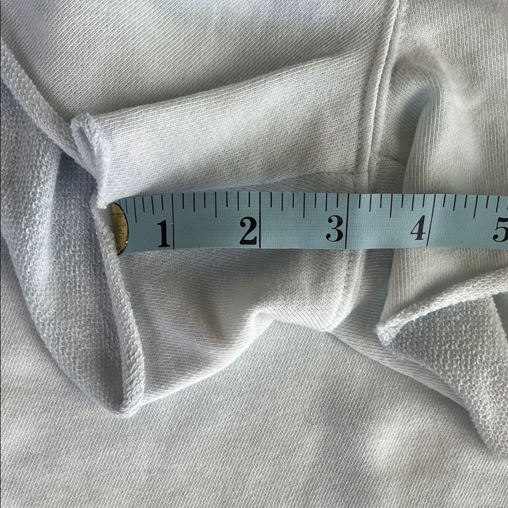 GAP Lounge Set Medium Shirt/ Small Shorts Pastel Blue & White Tie Dye Drawstring - Picture 4 of 14